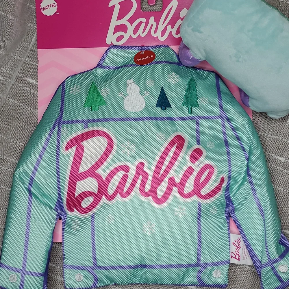 Barbie Purple Pet Toy Set‎ with Squeaky Purse